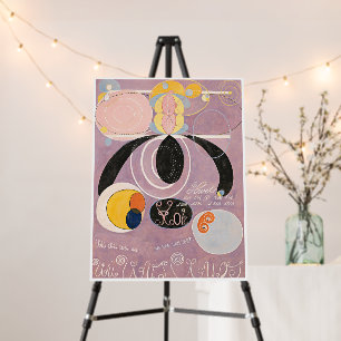 Hilma Af Klint, The Ten Largest No6, Abstract Art Foam Board
