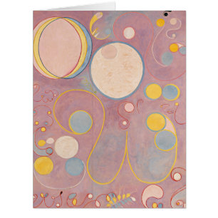 Hilma Af Klint, The Ten Largest No8, Abstract Art Cards