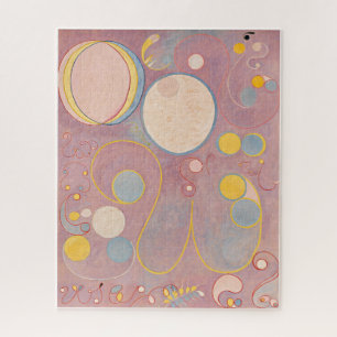 Hilma Af Klint, The Ten Largest No8, Abstract Art Jigsaw Puzzle