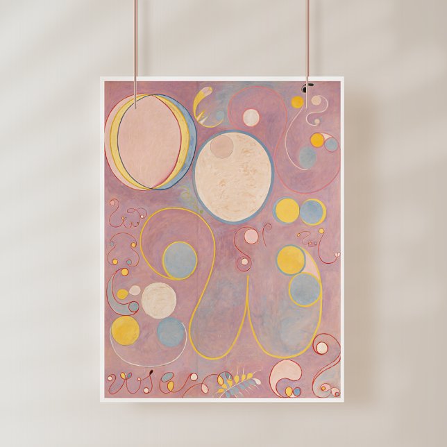 Hilma Af Klint, The Ten Largest No8, Abstract Art Poster (Creator Uploaded)