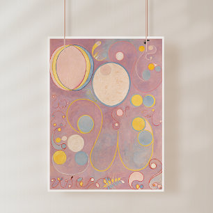 Hilma Af Klint, The Ten Largest No8, Abstract Art Wall Decal