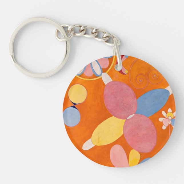 Hilma af Klint - The Ten Largest, No.4,Youth Keychain (Front)