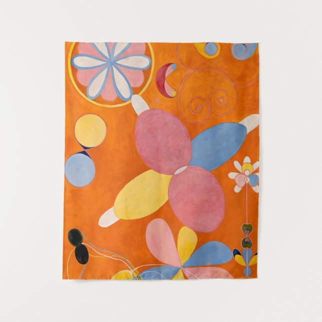 Hilma af Klint - The Ten Largest, No.4,Youth Tapestry (Front)
