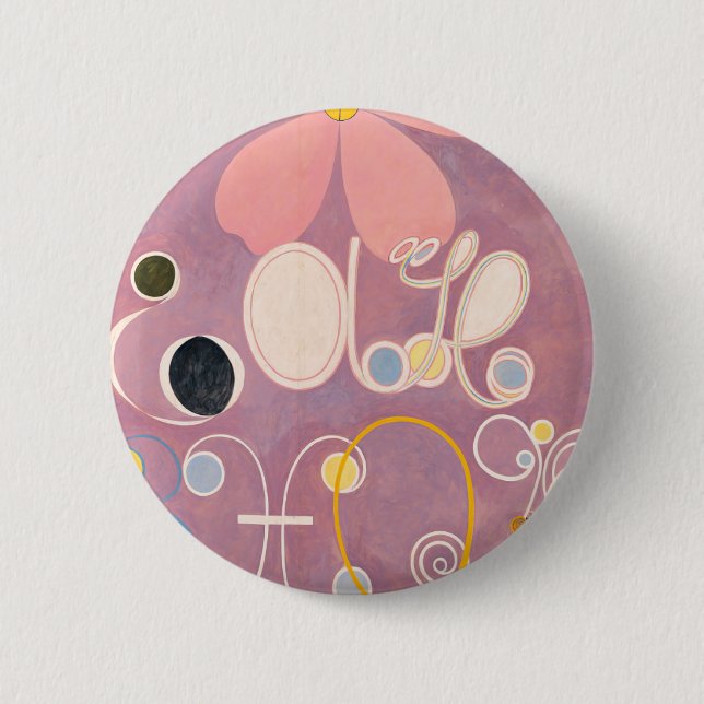 Hilma af Klint The Ten Largest No.5 Button (Front)