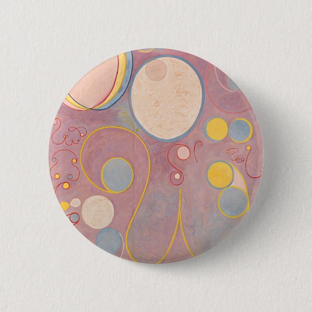 Hilma af Klint The Ten Largest No.7 Button (Front)