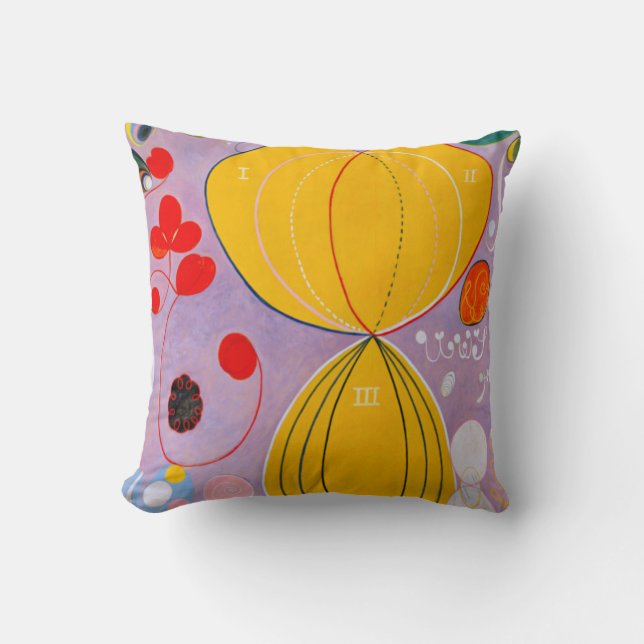 Hilma af Klint - The Ten Largest No. 7 Throw Pillow (Front)