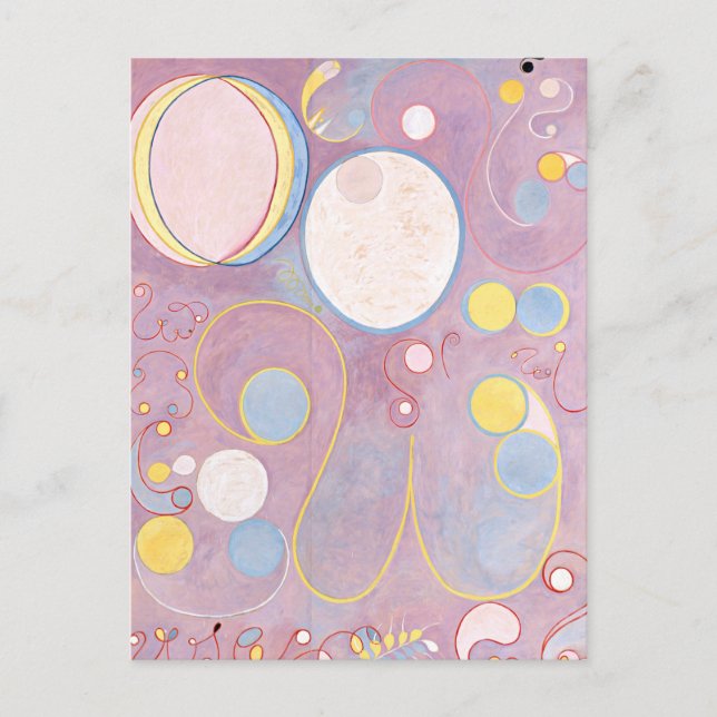 Hilma af Klint - The Ten Largest No. 8 Postcard (Front)