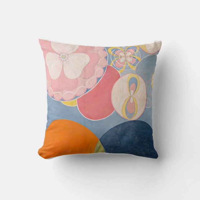 Hilma af Klint The Ten Largest Throw Pillow (Front)