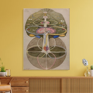 Hilma Af Klint, Tree Of Knowledge No1 Abstract Art Canvas Print