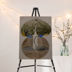Hilma Af Klint, Tree Of Knowledge No2 Abstract Art Foam Board