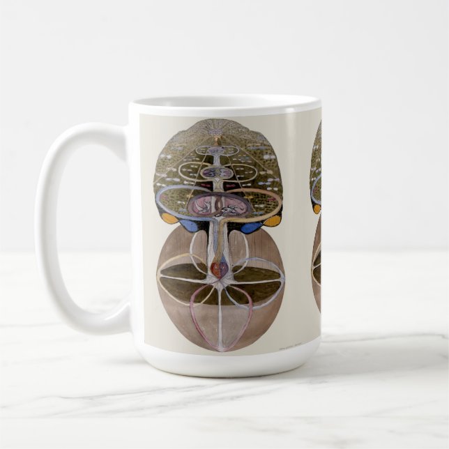 Hilma af Klint - Tree of Knowledge, No. 1 Coffee Mug (Left)