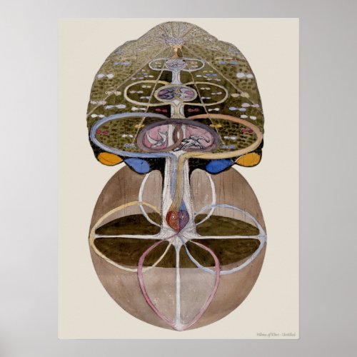 Hilma af Klint _ Tree of Knowledge No 1 Poster