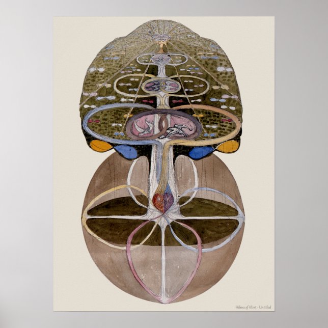 Hilma af Klint - Tree of Knowledge, No. 1 Poster (Front)