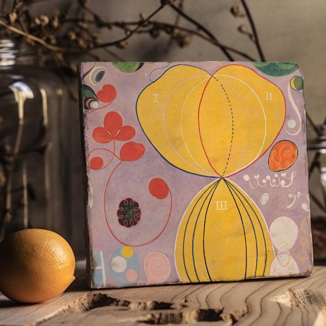 Hilma Af Klint YOUTH The Ten Largest No. 7 Trivet (Creator Uploaded)