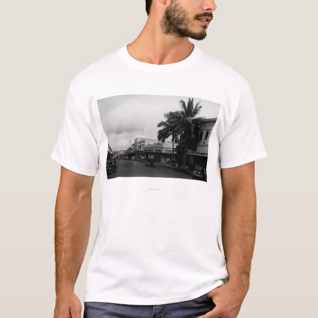 Hilo, HawaiiStreet View PhotographHilo, HI T-Shirt (Front)