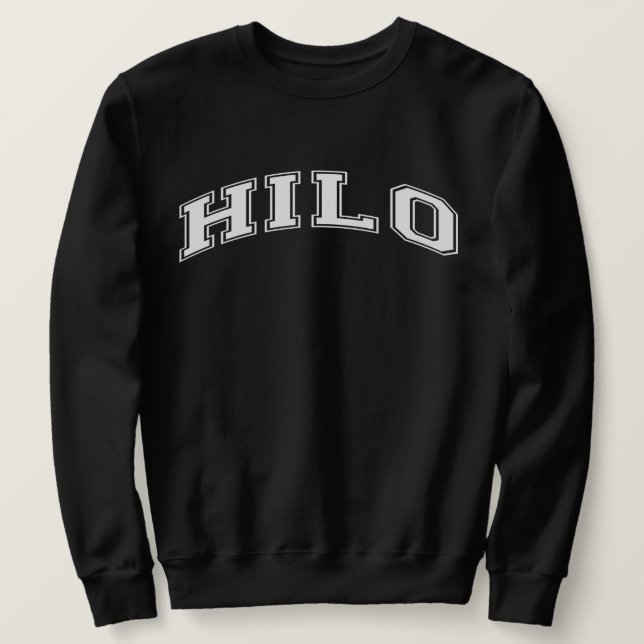 HILO University-Style Sweater America College (Design Front)