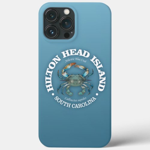 Hilton Head blue crab iPhone 13 Pro Max Case