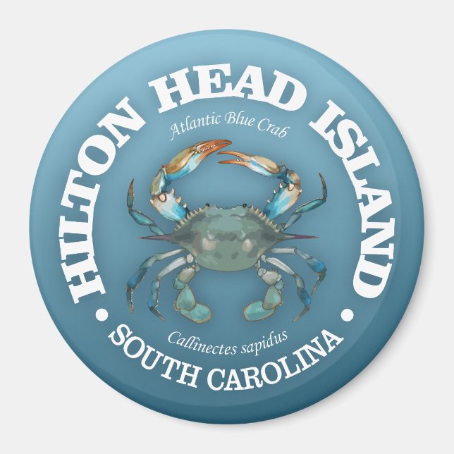 Hilton Head (blue crab) Magnet (Front)