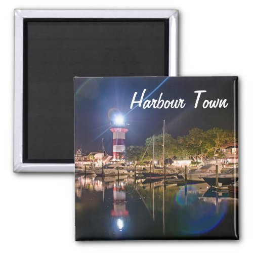 Hilton Head Harbour Town Lighthouse Magnet