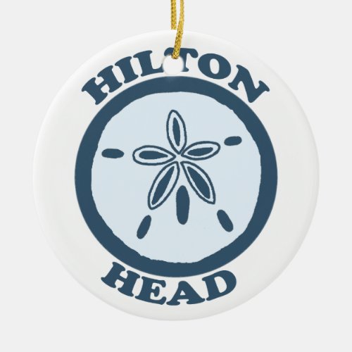 Hilton Head Island Ceramic Ornament