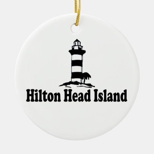 Hilton Head Island Ceramic Ornament