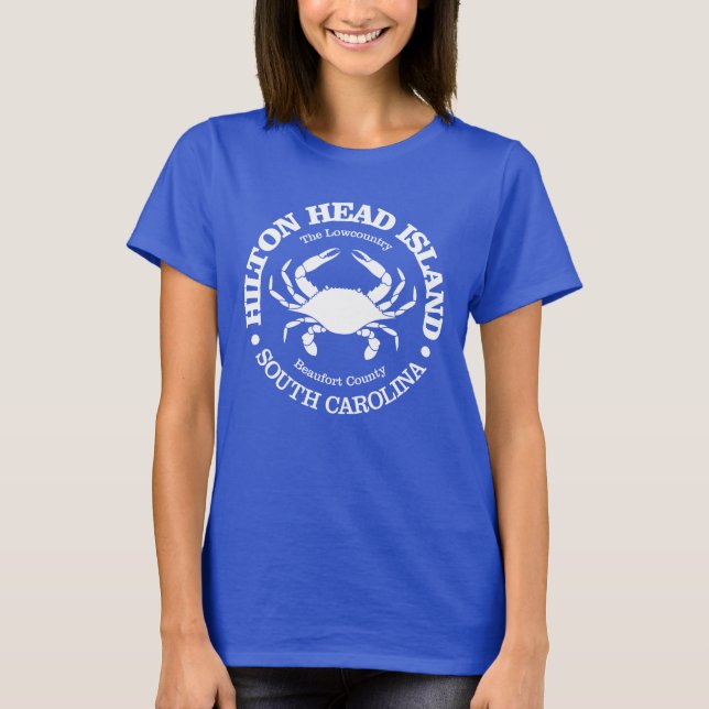 Hilton Head Island (crab) T-Shirt (Front)