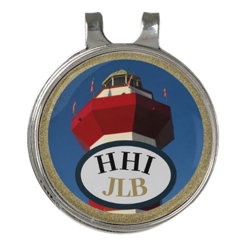 Hilton Head Island Custom Ball Marker and Hat Clip