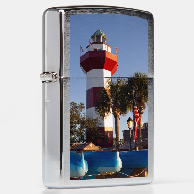 Hilton Head Island Custom Zippo Lighter (Right)