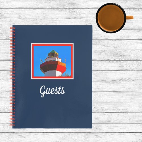Hilton Head Island Harbor Town Lighthouse Guest Notebook