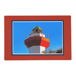 Hilton Head Island Harbour Town Lighthouse Placema Placemat