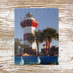 Hilton Head Island Kayaks and Lighthouse Puzzle<br><div class="desc">This puzzle features an image of the famous Harbor Town Lighthouse on Hilton Head Island,  South Carolina with kayaks on the beach below. This beach resort town in South Carolina is well-known for golfing,  tennis,  and boating.</div>