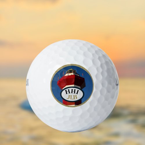 Hilton Head Island Lighthouse Golf Balls