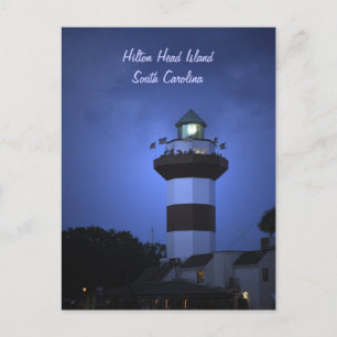Hilton Head Island Lighthouse in South Carolina Postcard
