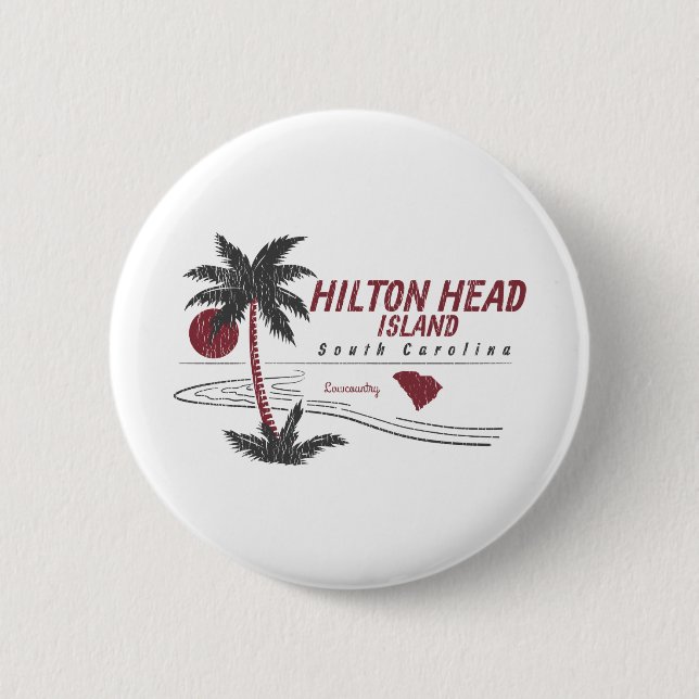 Hilton Head Island Lowcountry Button (Front)