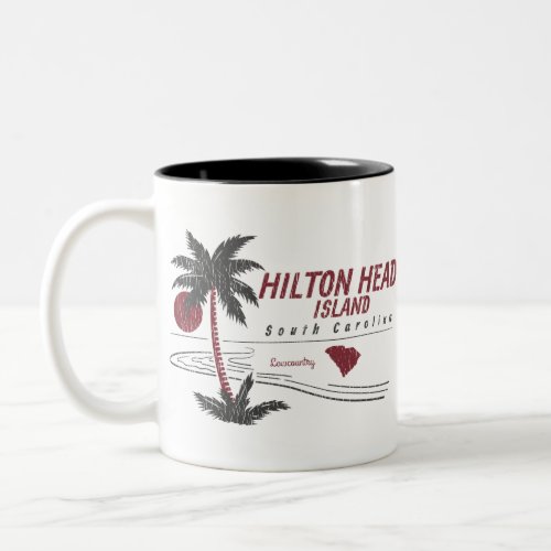 Hilton Head Island Lowcountry Two_Tone Coffee Mug