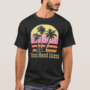 Hilton Head Island Retro Beach Family Vacation  T-Shirt