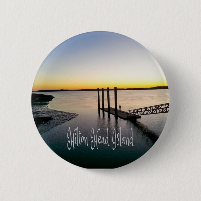 Hilton Head Island South Carolina Button (Front)