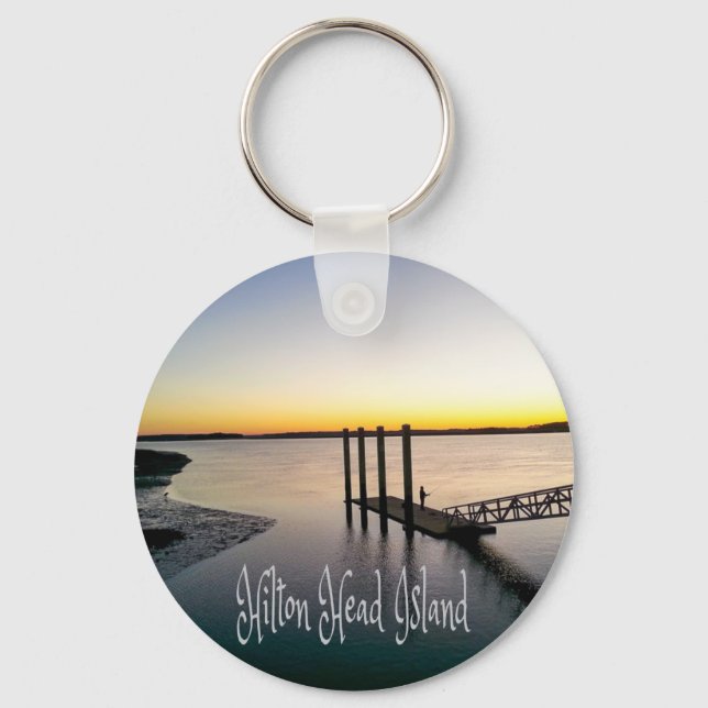 Hilton Head Island South Carolina Keychain (Front)