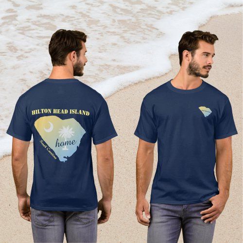 Hilton Head Island South Carolina Lowcountry Home T_Shirt