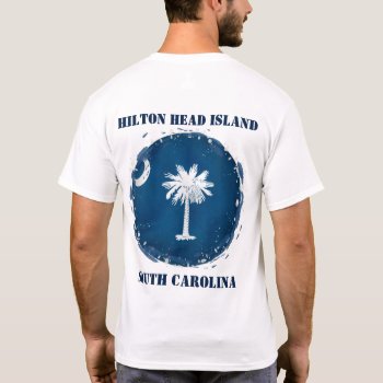 Hilton Head Island South Carolina Lowcountry Livin T-shirt by Sozo4all at Zazzle