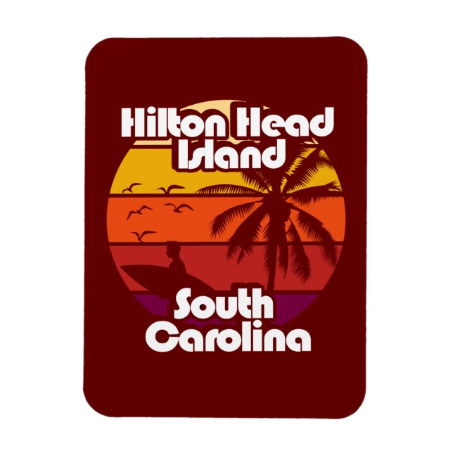 Hilton Head Island South Carolina Magnet (Vertical)
