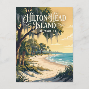 Hilton Head Island South Carolina Postcard