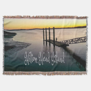 Hilton Head Island South Carolina Throw Blanket
