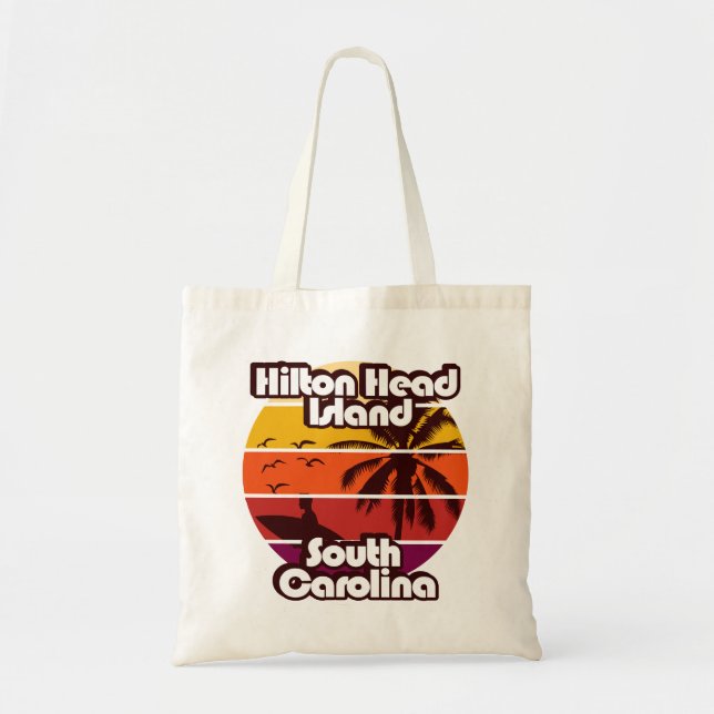 Hilton Head Island South Carolina Tote Bag (Front)