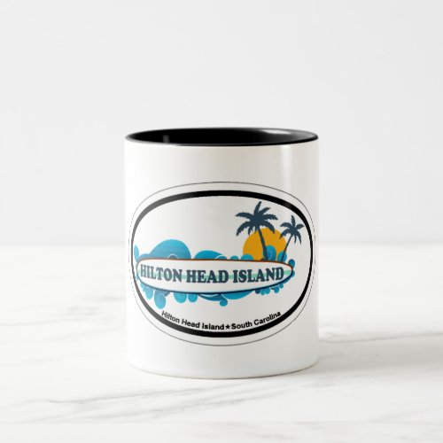 Hilton Head Island Two_Tone Coffee Mug
