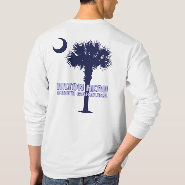 Hilton Head (palmetto)2 T-Shirt (Back)