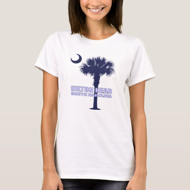 Hilton Head (palmetto)2 T-Shirt (Front)