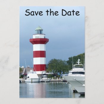 Hilton Head - Save The Date by lighthouseenthusiast at Zazzle