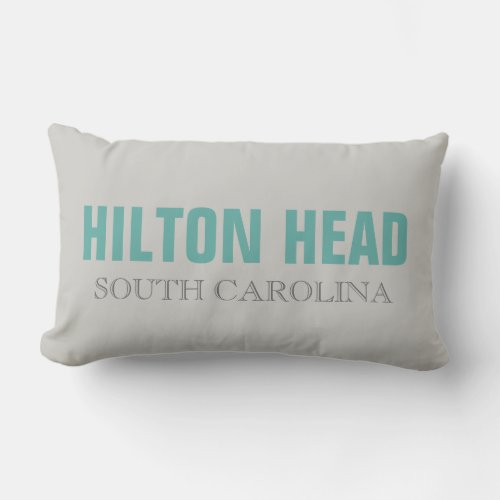 Hilton Head SC Beach Throw Pillow
