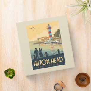 Hilton Head South Carolina 3 Ring Binder